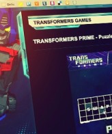 Transformers Prime Puzzle Game